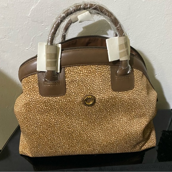 Elise 2001 brown 2 Set Pile Shoulder Hand Bag - Picture 7 of 7